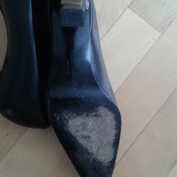 Black Ralph Lauren Shoes Sz 6 in mint condition - Picture 4 of 4